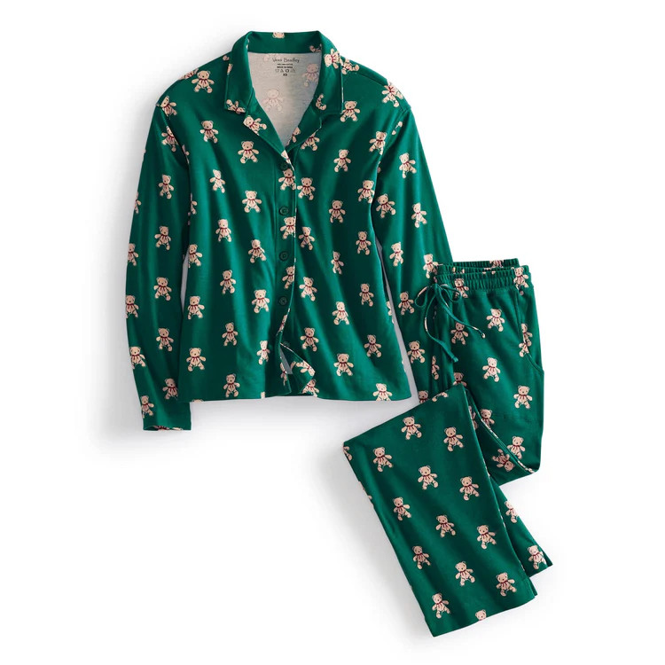 Long-Sleeved Pajama Set | Vera Bradley