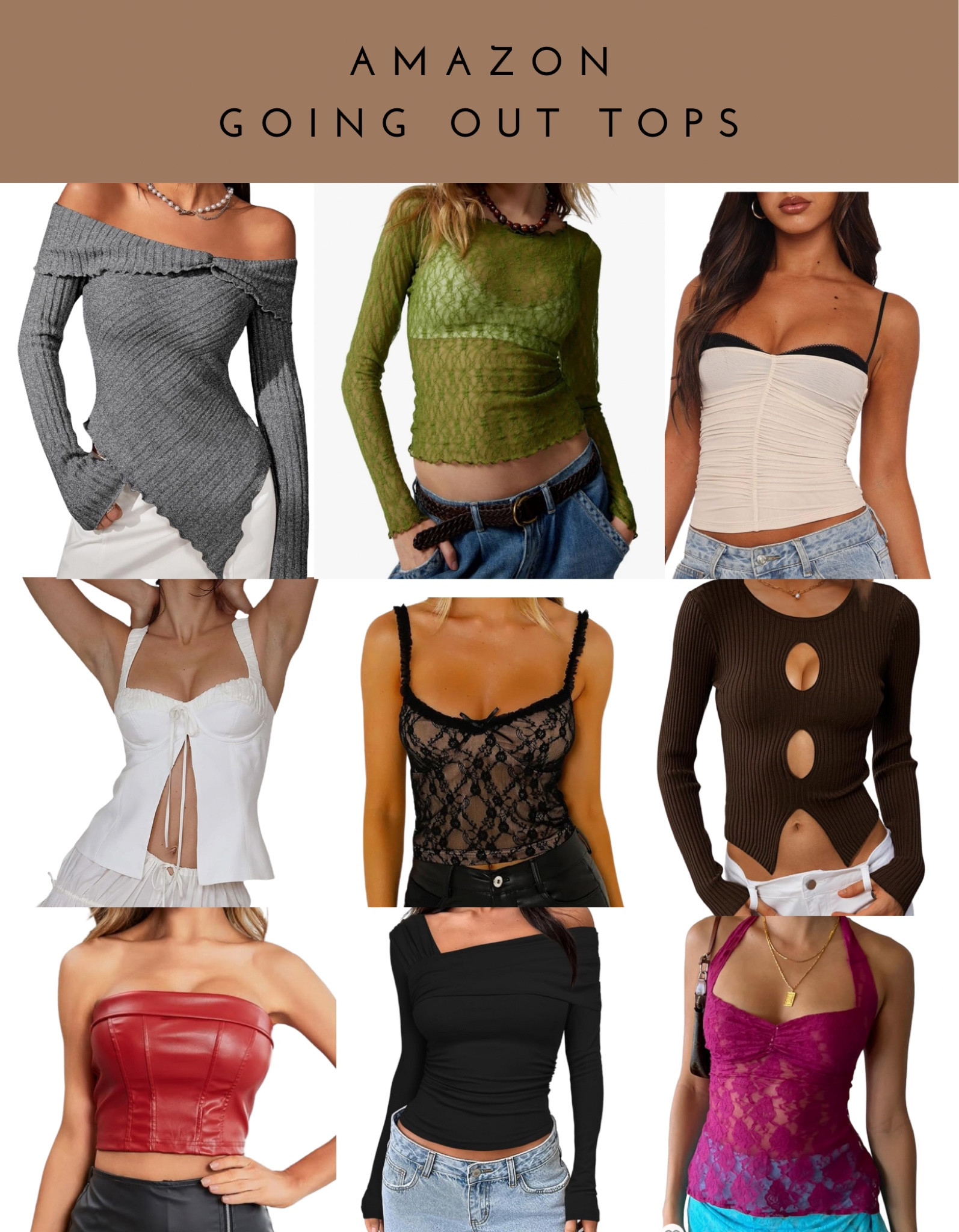 amazon going out tops, amazon tops

#LTKfindsunder50 #LTKfindsunder100 #LTKMostLoved