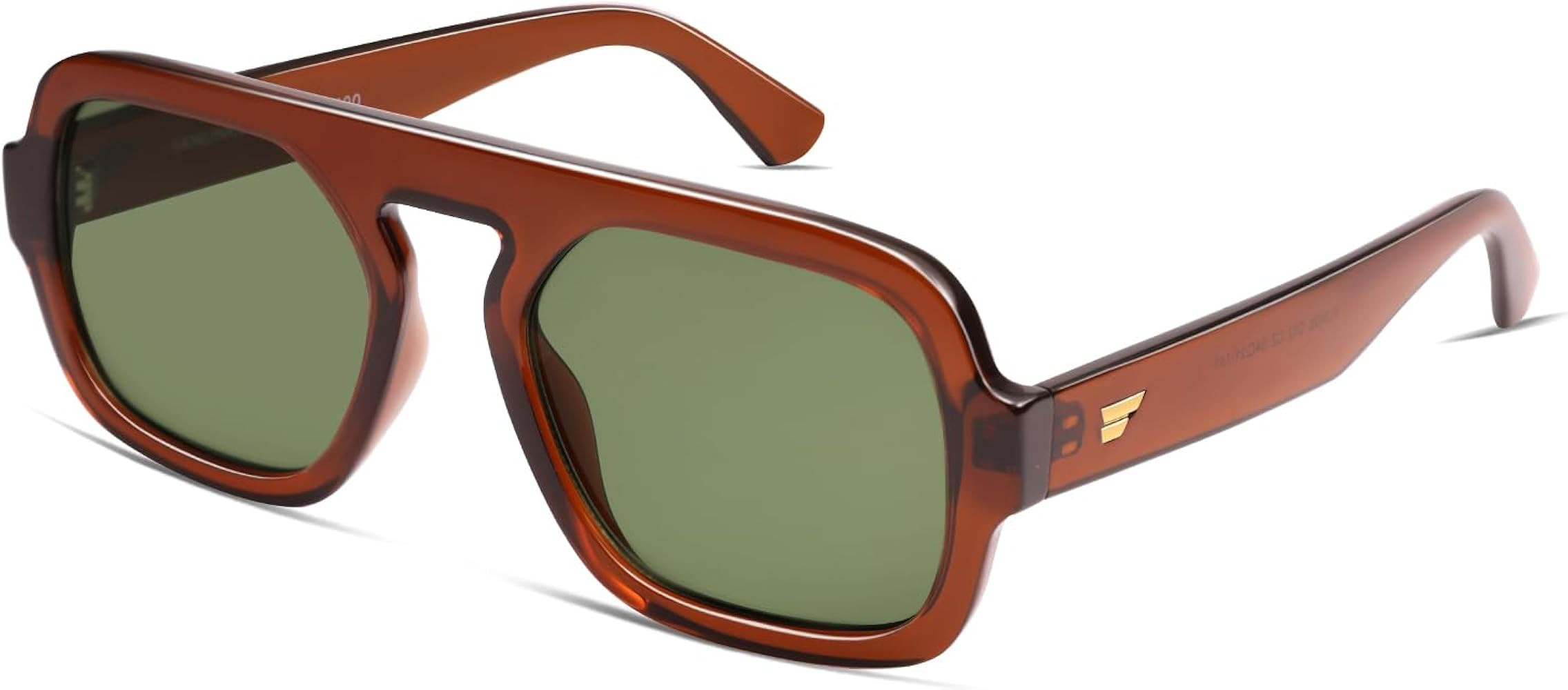 VANLINKER Oversized Retro Square Aviator Sunglasses for Women Men 70s Vintage Style Trendy Big Fl... | Amazon (US)