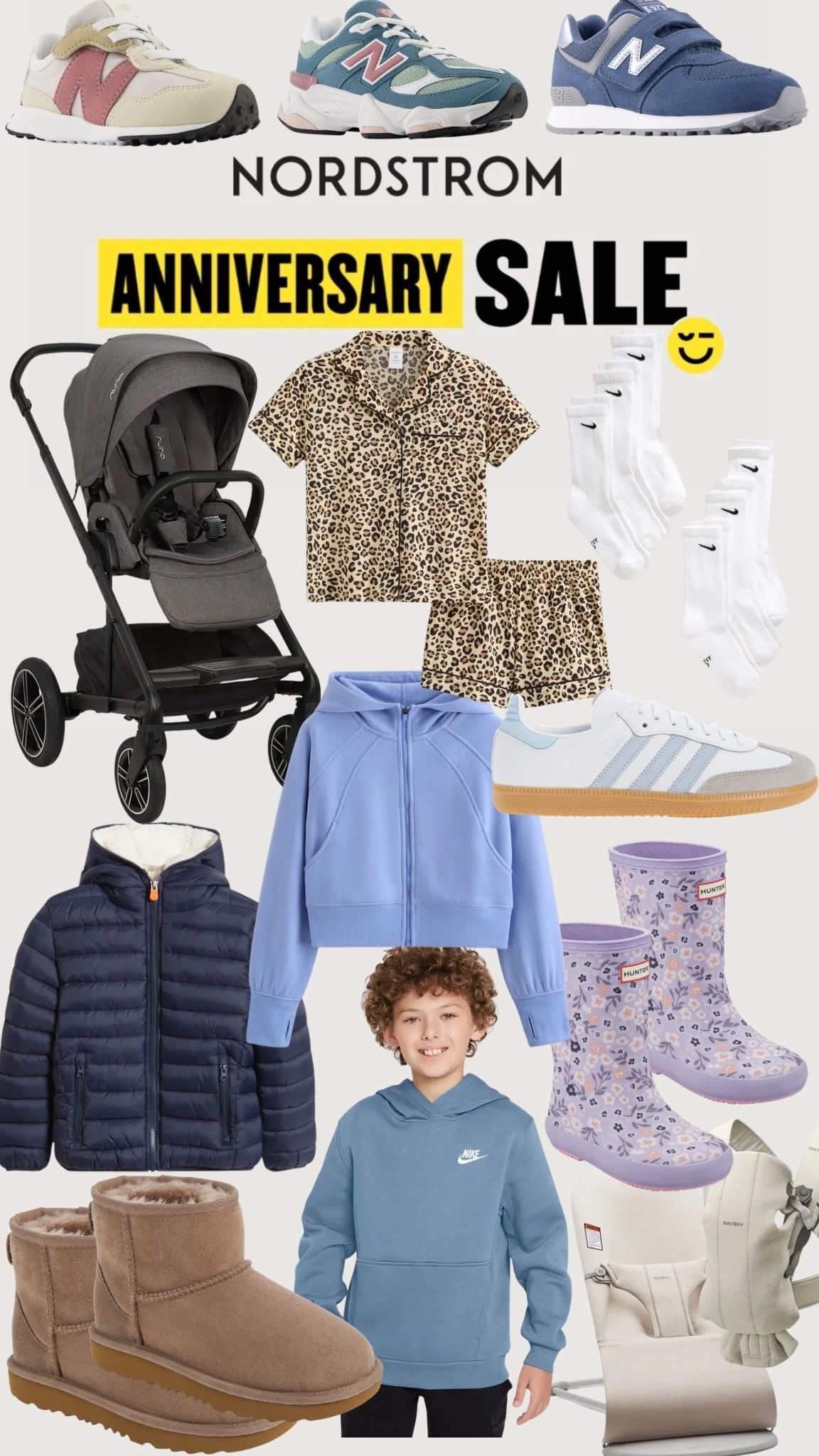 NORDSTROM Anniversary Sale! ✨💛

All the best Anniversary Sale picks for the KIDDOS! Everything from high end strollers and pretty baby bouncers to Hunter rain boots and warm winter jackets, fun pajamas and everyday socks to stylish back to school fashion. So many good picks! 🤩

Tap below to Shop my picks! 👇🏻🔗




#nordstrom anniversary sale
#nordstromAS
#kids outfit inspo
#kids summer fashion 
#kids fall fashion
#transitional fashion
#kids sale 
#stroller same
#baby sale
#kids shoe sale 
#kids sweatshirts
#kids pajamas
#kids socks
#kids underwesr
#kids rain-boots 
#kids sneakers
#kids new balance 
#kids nike  
#kids jackets 
#kids uggs 
#kids adidas sambas 
#kids hooka 
#bsby carrier
#back to school
#nuna stroller
#baby noise machine 
#babybjorn bouncer

#LTKSaleAlert #LTKmomlife #LTKKids