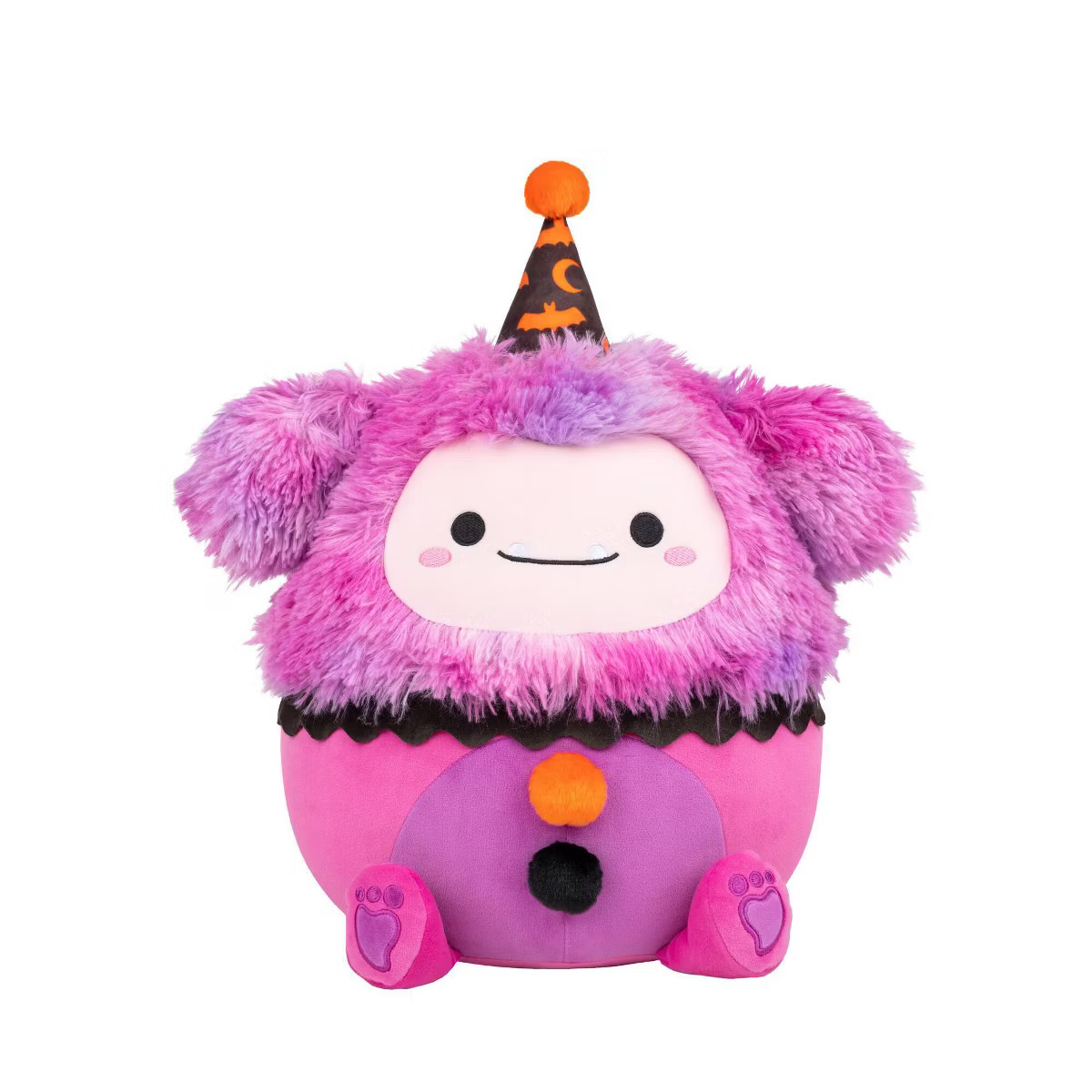 Squishmallows 12" Magenta Bigfoot in Clown Costume Woxie Medium Plush: Polyester Character Stuffe... | Target