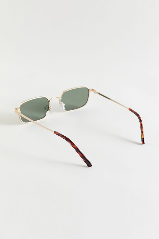 Ruthy Slim Rectangle Sunglasses | Urban Outfitters (US and RoW)