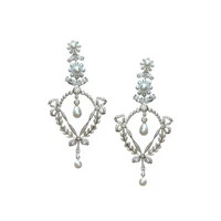 Embellished & Pearl Chandelier Drops | Nicola Bathie Jewelry