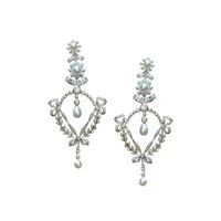 Embellished & Pearl Chandelier Drops | Nicola Bathie Jewelry