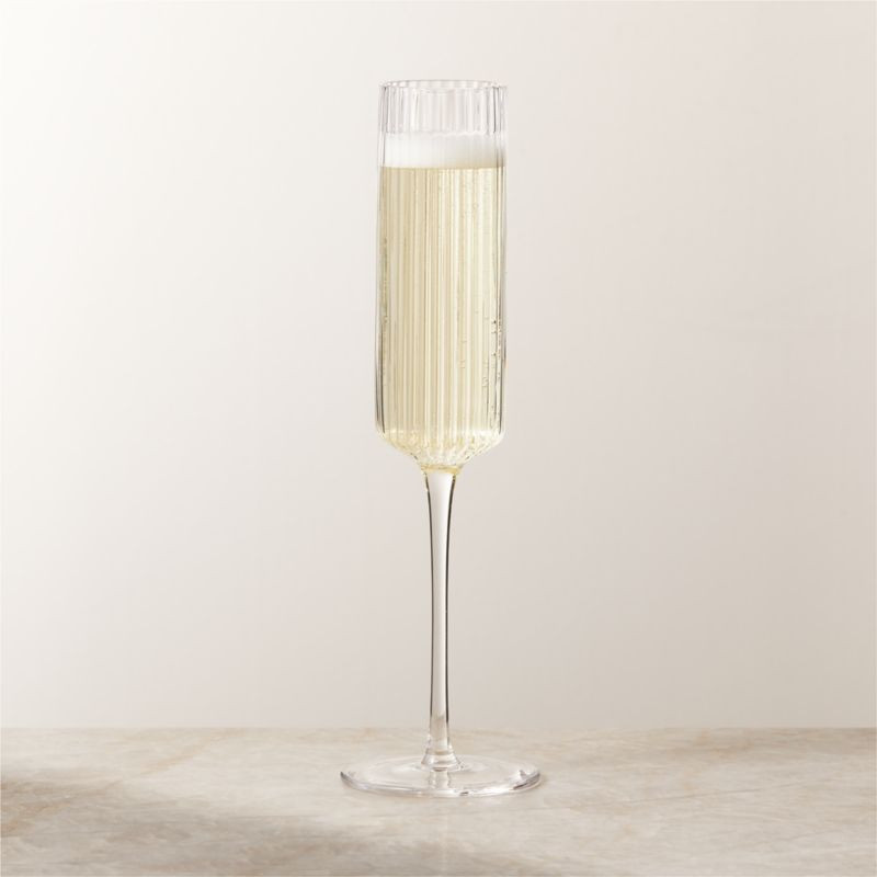 Eve Champagne Flute + Reviews | CB2 | CB2