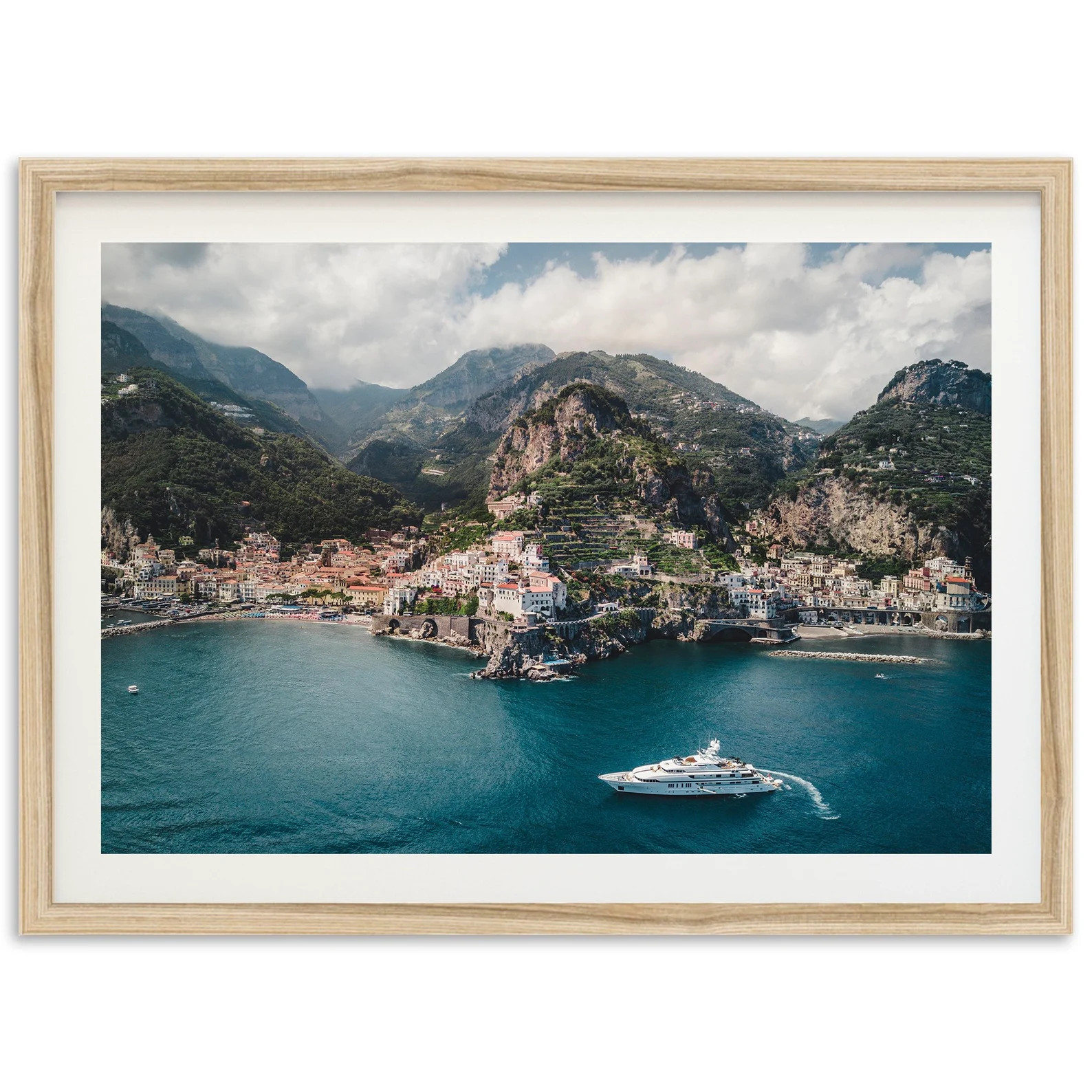 Fine Art Mediterranean Ocean Print  Italy Sailing Yacht - Etsy | Etsy (US)