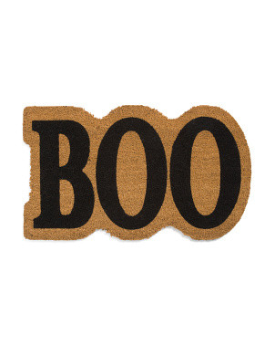 20x34 Boo Shaped Coir Doormat | Home | Marshalls | Marshalls