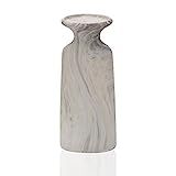 Scott Living Oasis Ceramic Marble Candle Holder, 10-Inch | Amazon (US)