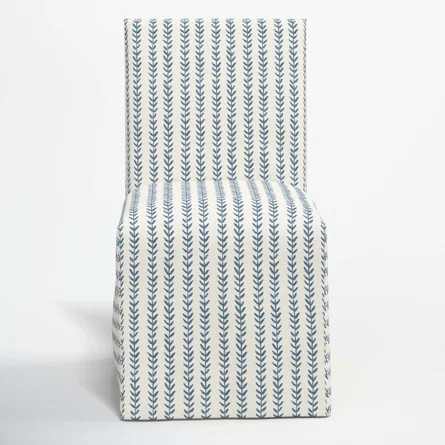 Daphine Cotton Solid Back Parsons Chair | Wayfair North America