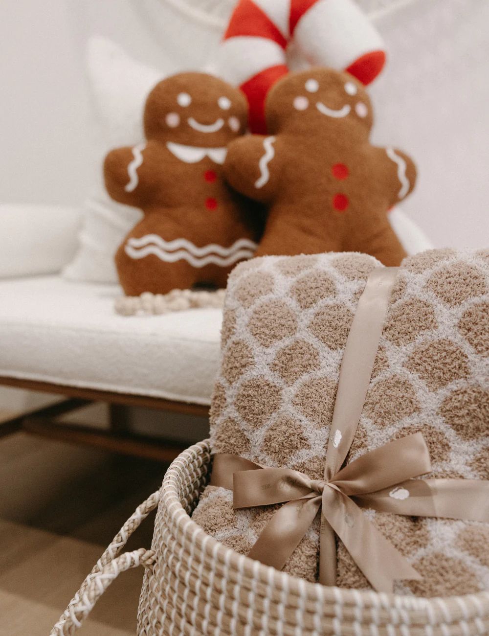 TSC X Madi Nelson: Gingerbread House Buttery Blanket | The Styled Collection
