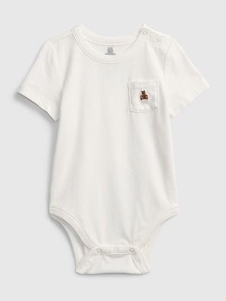 Baby 100% Organic Cotton Mix and Match Bodysuit | Gap (US)