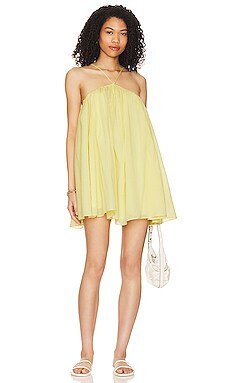 Tularosa Claudia Mini Dress in Yellow from Revolve.com | Revolve Clothing (Global)