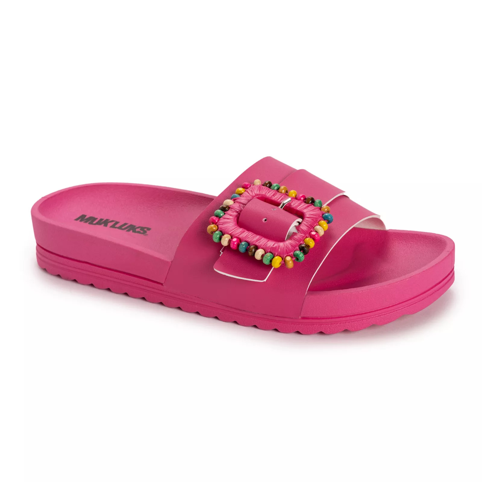 MUK LUKS Grand Colette Women's Slip-On Sandals, Size: 9, Pink | Kohl's