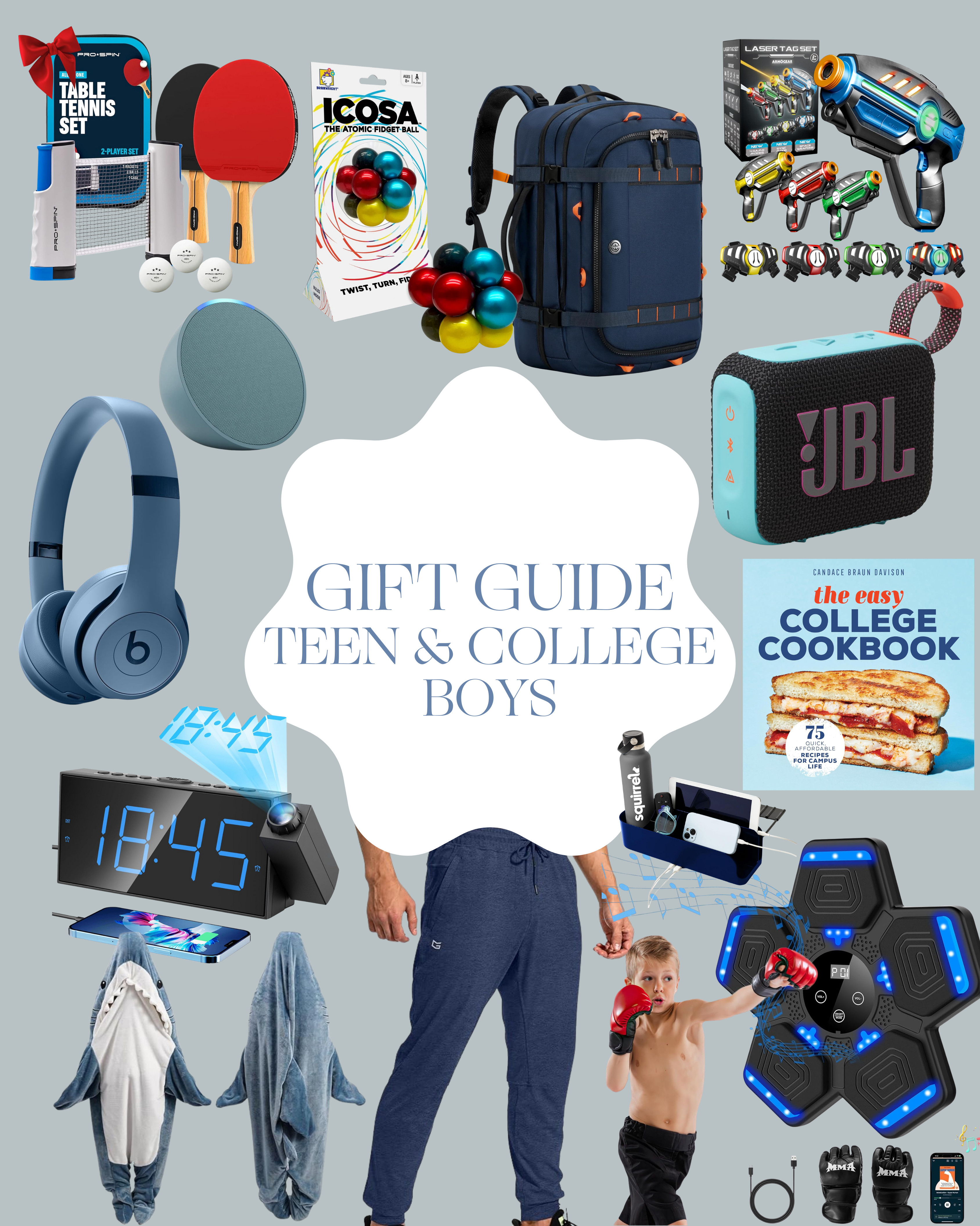 Teen + college boys are famously hard to shop for… until now.
I rounded up actually good gifts they’ll use, appreciate, and won’t immediately stuff under the bed. From practical dorm upgrades to fun gadgets and cozy things they’ll never admit they love—these are all tried-and-true wins.


💬 Know someone shopping for boys this year? Share this post with them!
❤️ And don’t forget to like + save so you can refer back when you’re panic-shopping later. 

 #LTKGiftGuide #LTKKids #LTKMens