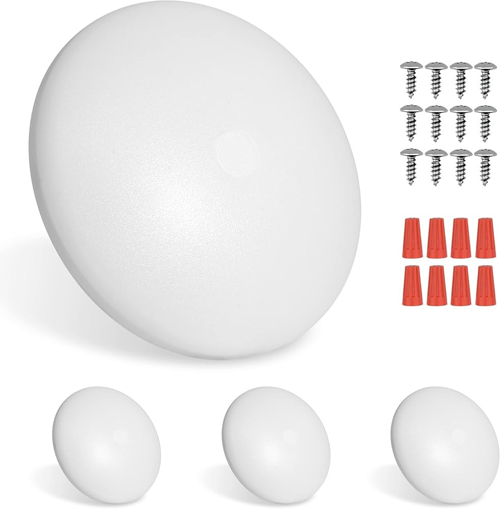 RVZONE 4 Pack RV LED Ceiling Puck Light RV Boat Interior Light DC 12V Surface Mount Ceiling Dome ... | Amazon (US)