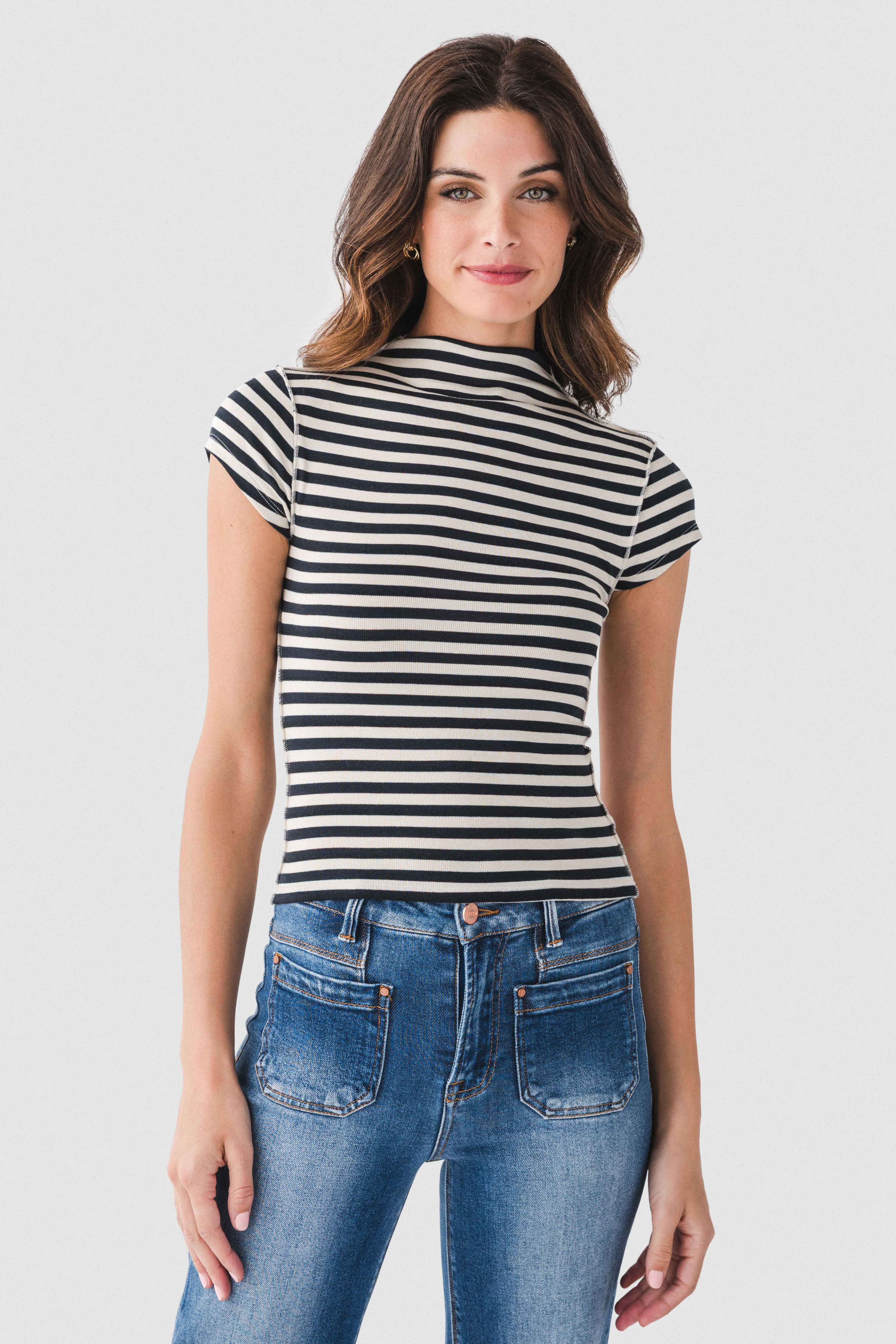 Free People Lola Stripe Tee | Social Threads