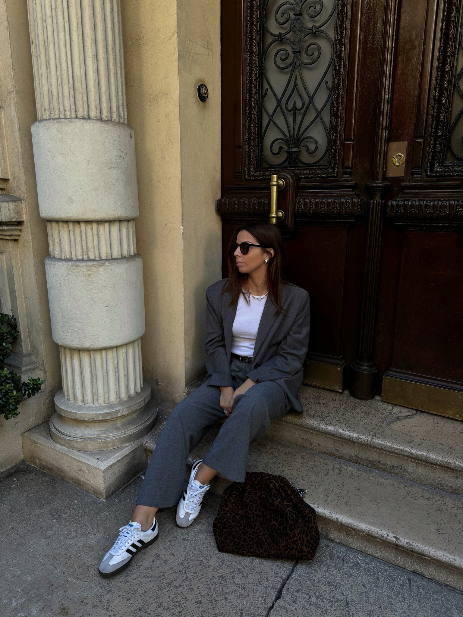 Costume, blazer, automne, autumn, winter, grey outfit 

#LTKfrance #LTKautumn #LTKeurope