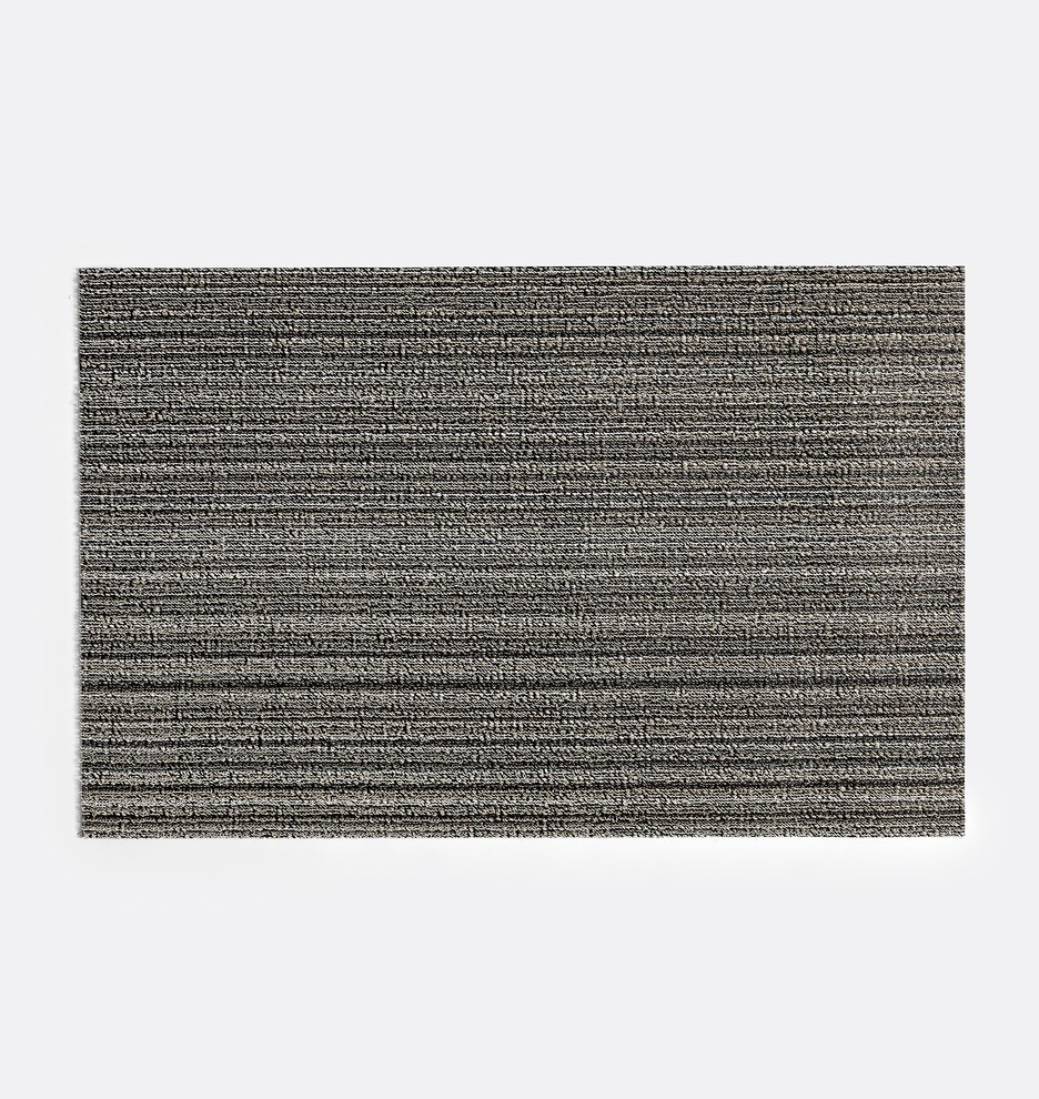 18 x 28" Neutral Chilewich Skinny Stripe Mat
 | Rejuvenation | Rejuvenation