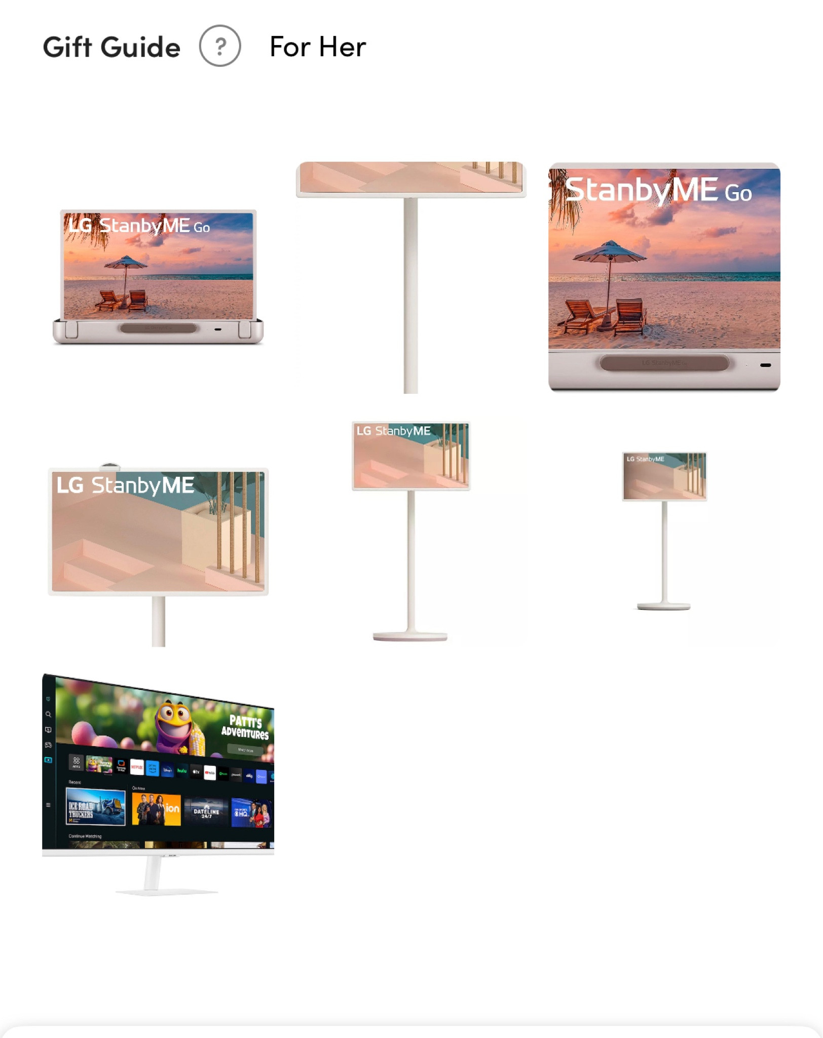 Watch, stream, read, enjoy anywhere with Stand By Me! A great gift idea! 

#LTKGiftGuide #LTKHome