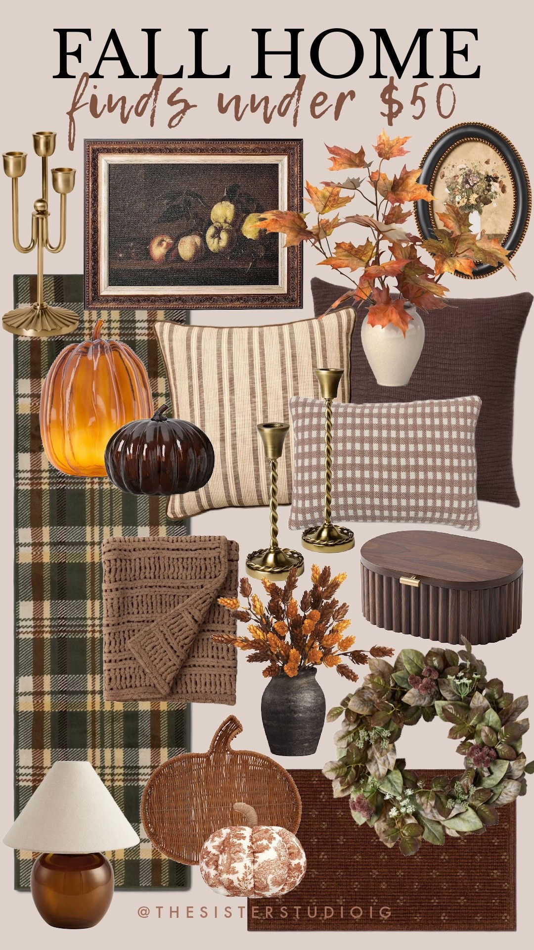 Fall home finds under $50!

#LTKHome