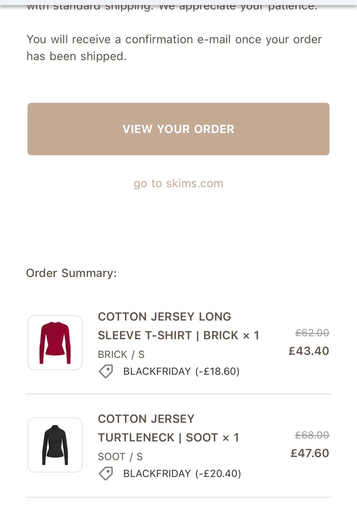 Skims basics #blackfriday #skims