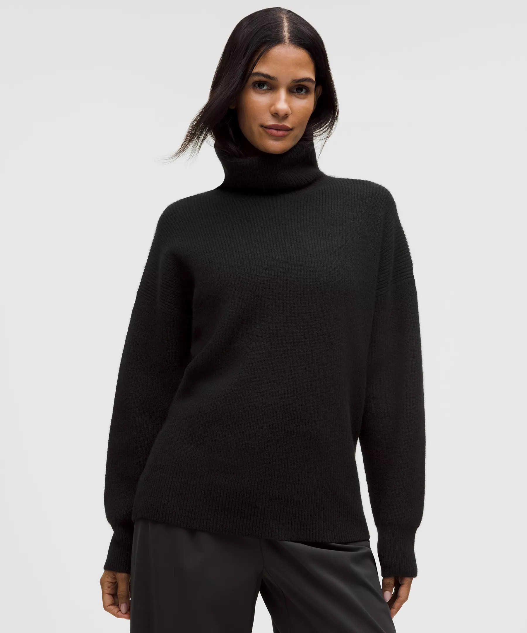 Oversized Cashmere Funnel-Neck Sweater | Lululemon (US)