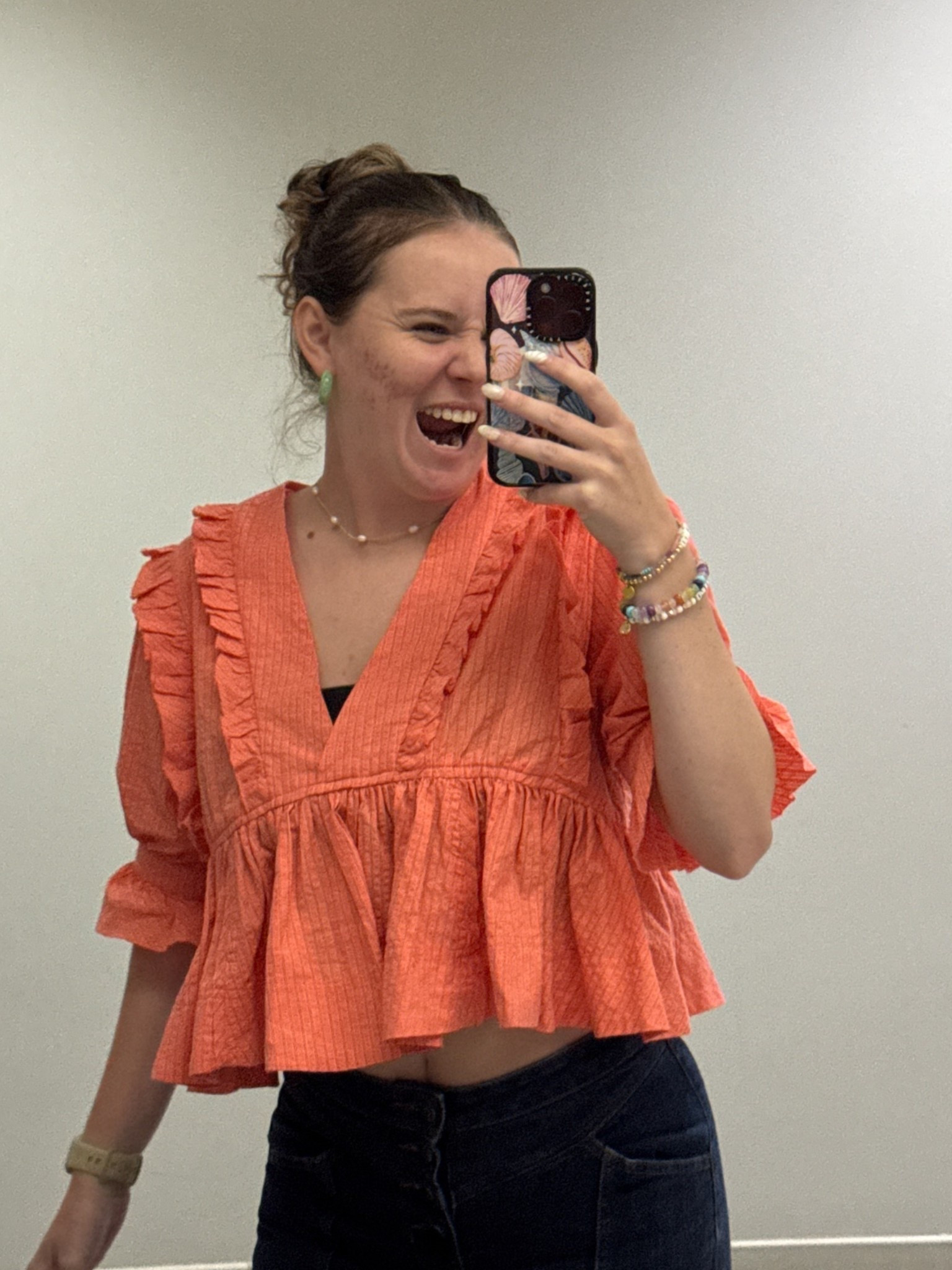 Latest cute top that is also great for work !! We love more uses for our clothes. And it’s comes in so many colorsss

#LTKWorkwear #LTKootd