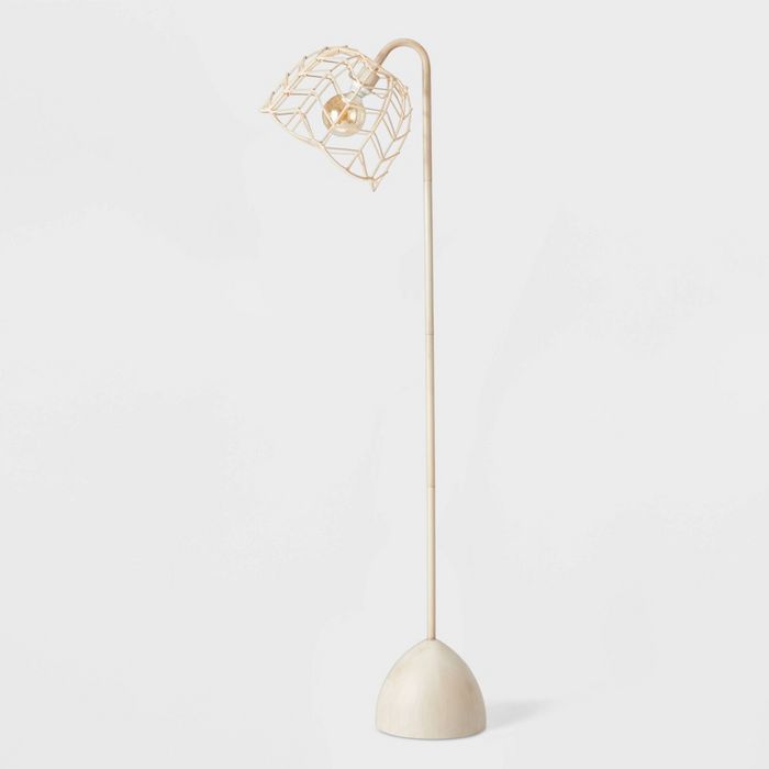 Rattan Floor Lamp Natural - Pillowfort™ | Target