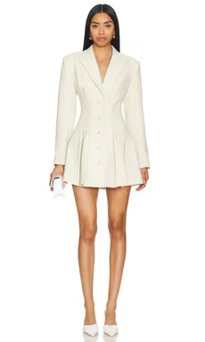Camila Coelho Daytona Blazer Dress in Beige from Revolve.com | Revolve Clothing (Global)