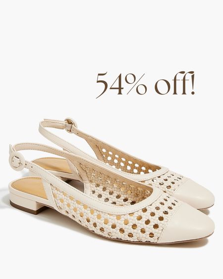J.Crew’s Memorial Day sales are live! I’ve been looking for these shoes for a while and can’t believe the price. Definitely check them out if you’ve been wanting to add a pair of cute sling-backs to your summer wardrobe!

#MemorialDaysale
#slingbackflats
#JCrewsale

#LTKFindsUnder100 #LTKStyleTip #LTKSaleAlert