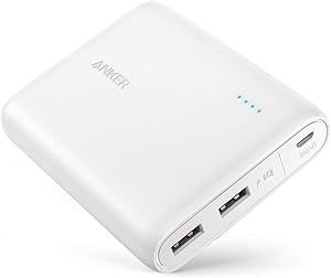 Anker PowerCore 13000mAh, Compact 3-Port Ultra-Portable Phone Charger Power Bank for iPhone 15/15... | Amazon (US)