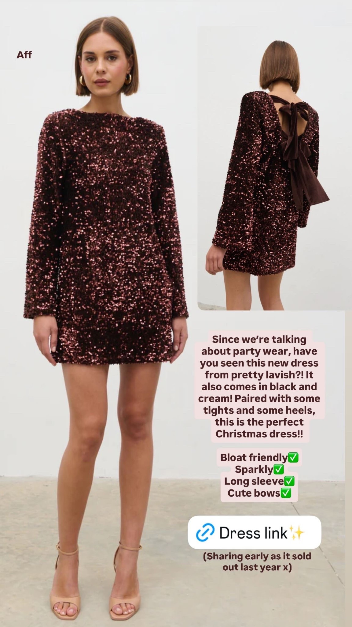 The perfect Christmas party dress✨

#partywear #christmaspartyoutfit

#LTKpartywear #LTKwinter