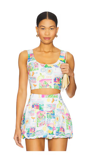 Vivianna Top in Amalfi Coast | Revolve Clothing (Global)