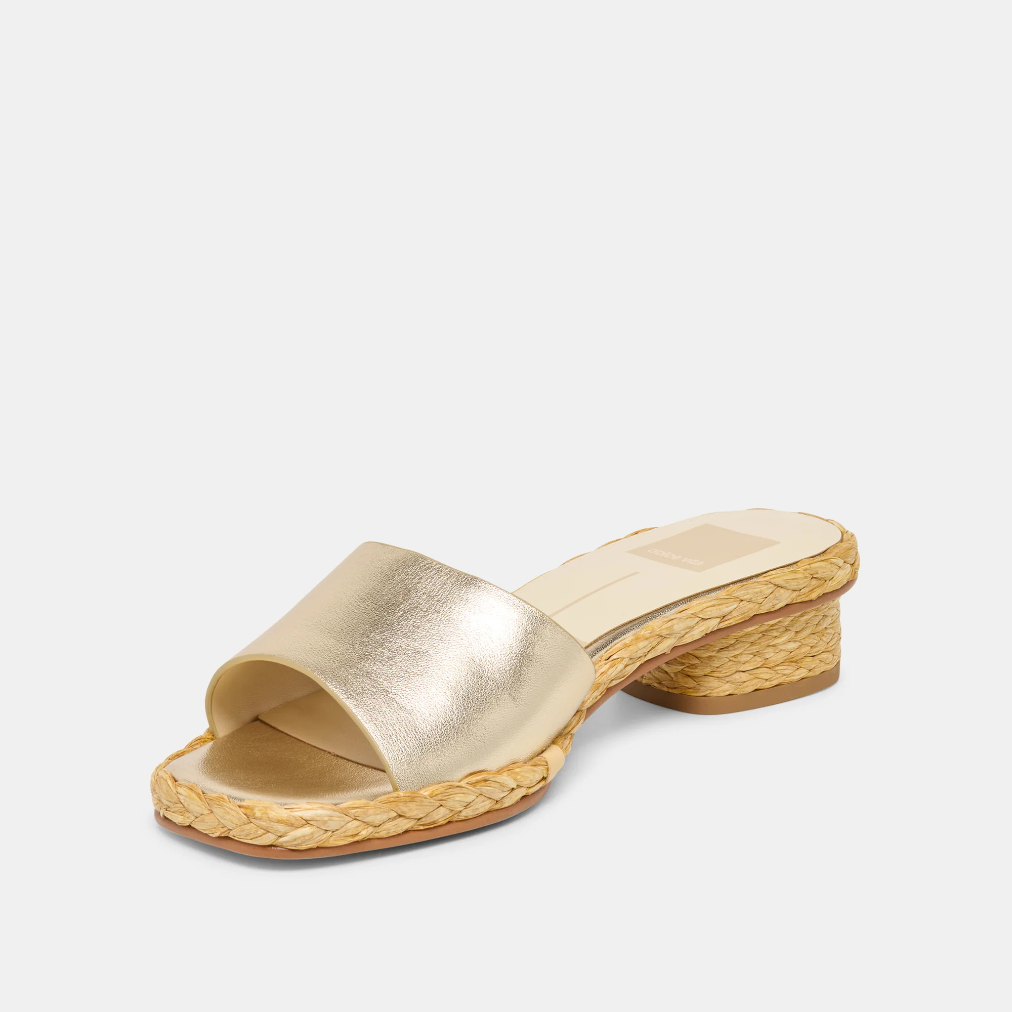 Dixi Platinum Leather Sandals | Dolce Vita | DolceVita.com