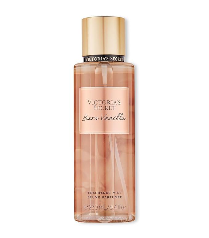 Victoria's Secret Bare Vanilla Body Spray for Women, Notes of Whipped Vanilla and Soft Cashmere, ... | Amazon (US)