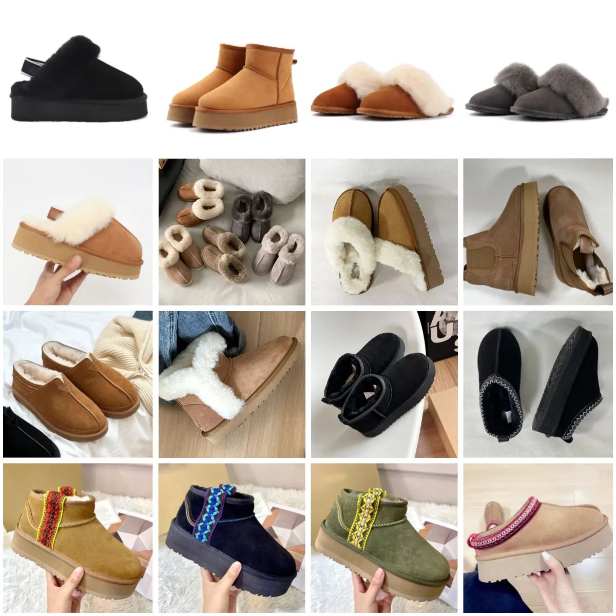 Fashion Designer Boots Classic Ultra Mini/Mini Platform 4CM Platform Ladies Winter Snow Boot XX58... | DHGate