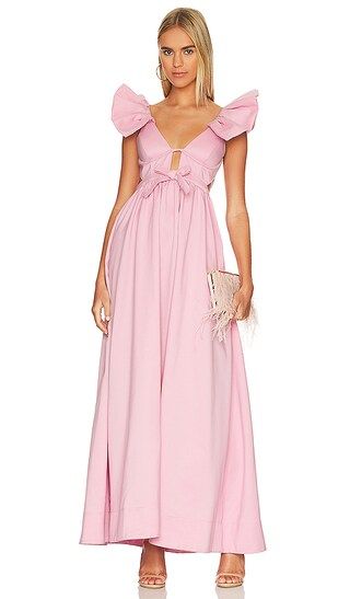 Miriam Maxi Dres in Pink | Revolve Clothing (Global)