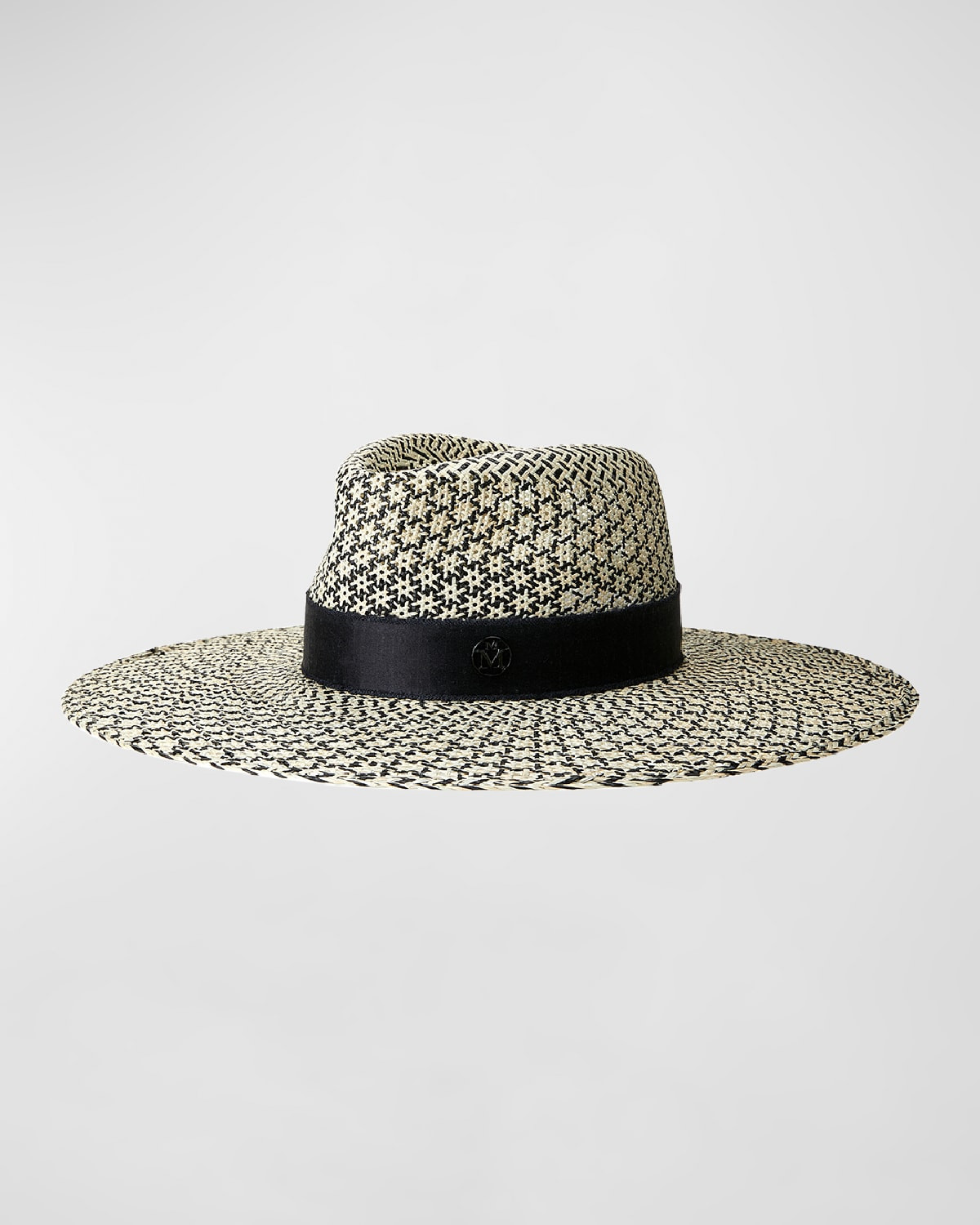 Charline Woven Brisa Straw Fedora | Neiman Marcus