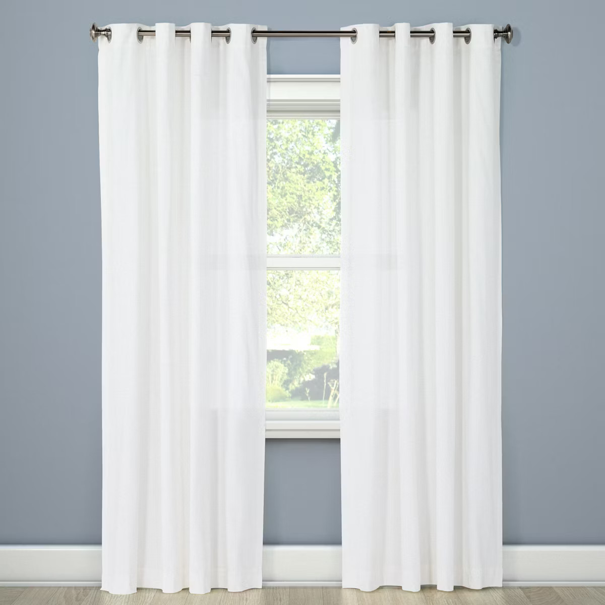 1pc Light Filtering Solid Window Curtain Panel - Threshold™ | Target