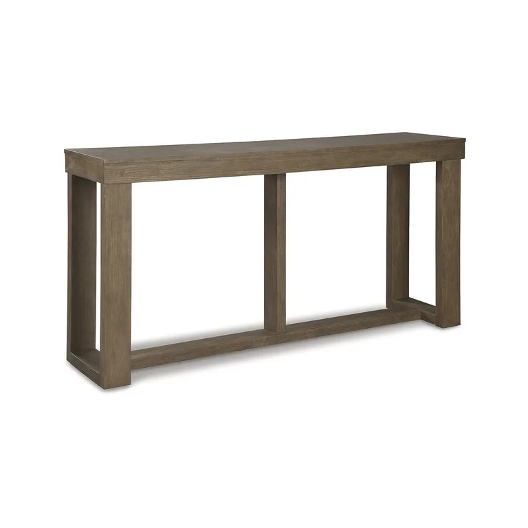 Signature Design by Ashley Contemporary Cariton Sofa/Console Table  Gray | Walmart (US)