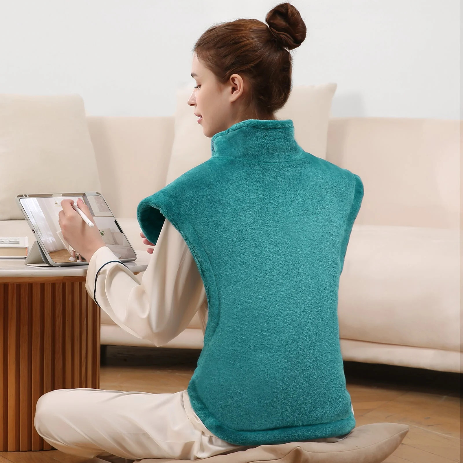 Maxkare Large Heating Pad with 4 Heat Settings & Auto Shut-off, for Full Body Stress Relief, 24"x... | Walmart (US)