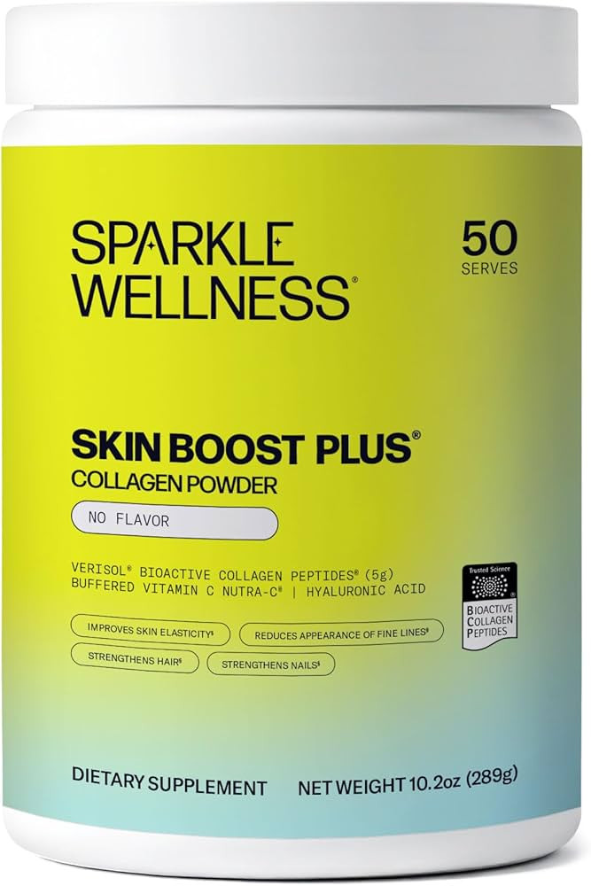 Sparkle Wellness VERISOL Bioactive Hydrolyzed Collagen Peptides | Collagen Powder Supplement with... | Amazon (US)