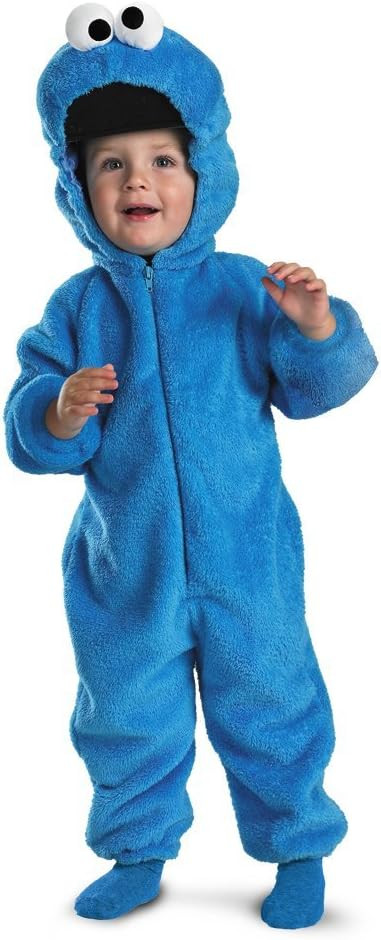Cookie Monster Dlx Plush - Size: Child L (4-6) | Amazon (US)