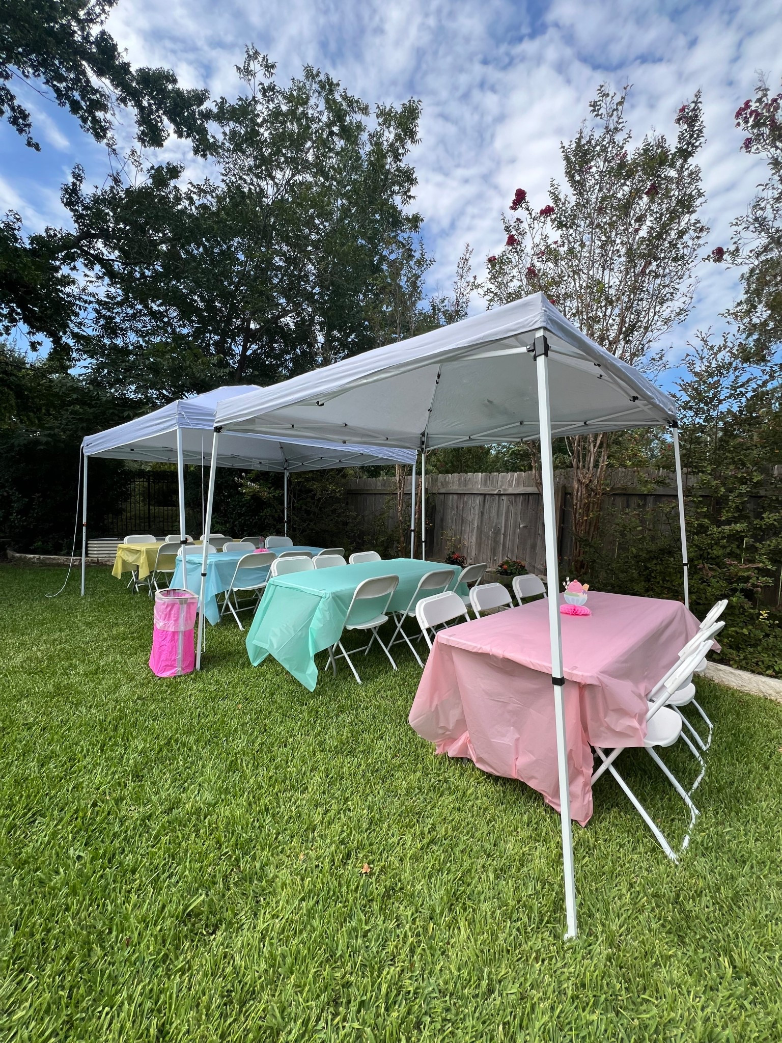 Party Table clothes perfect for an ice cream/pastel theme! Also linked canopy tents, tables & chairs!!!🍦💗💜🩵💛💚 #LTKmom #LTKparty #LTKbirthday #LTKbirthdayparties


#LTKParties #LTKKids #LTKHome