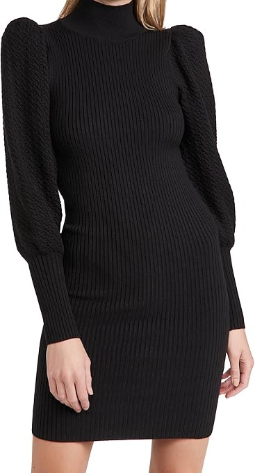Alice + Olivia Women's Caleb Puff Sleeve Mini Dress | Amazon (US)