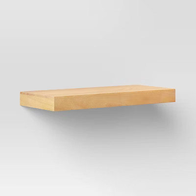 10" x 4.5" Wood Wall Shelf - Threshold™ | Target