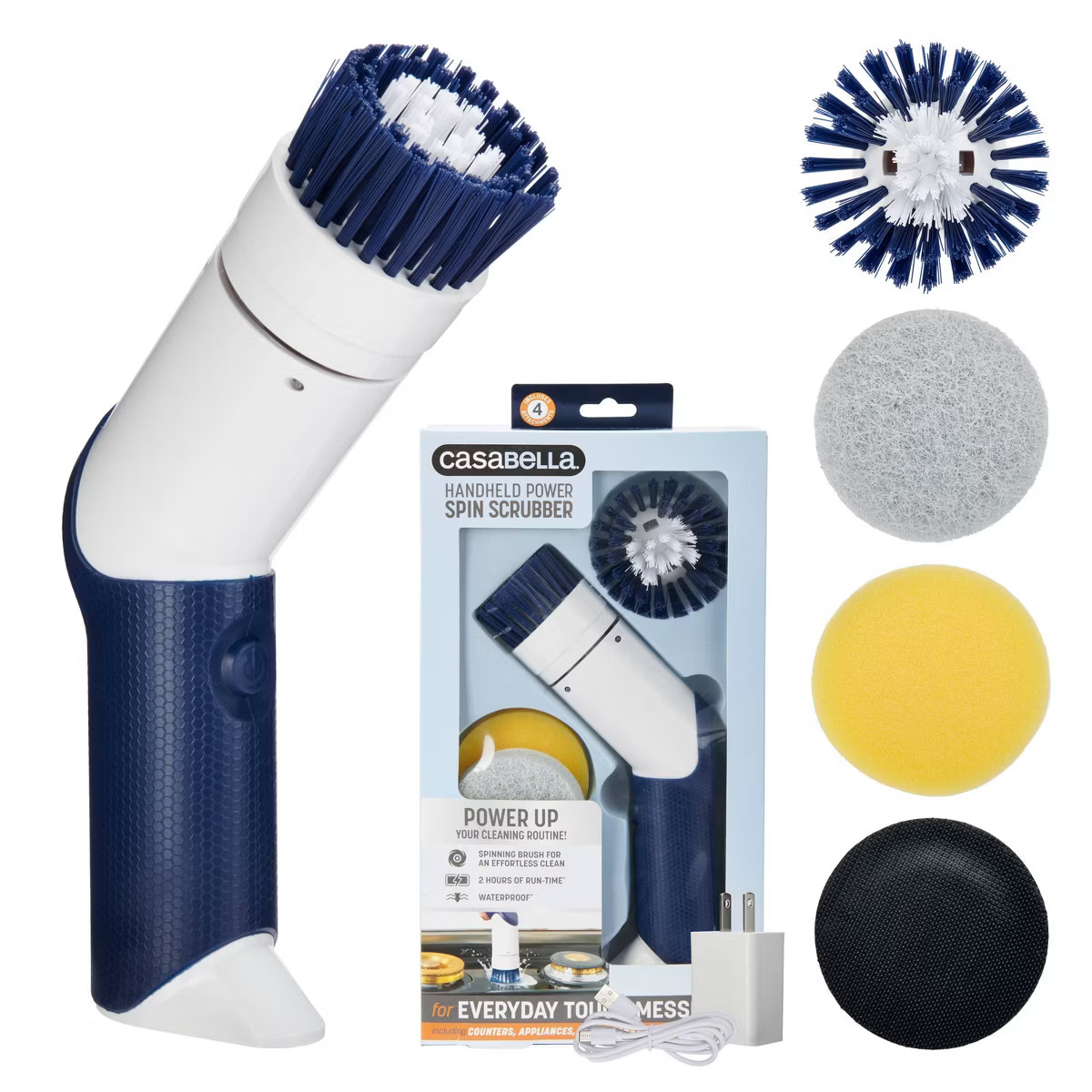Casabella Power Spin Handheld Scrubber | Target