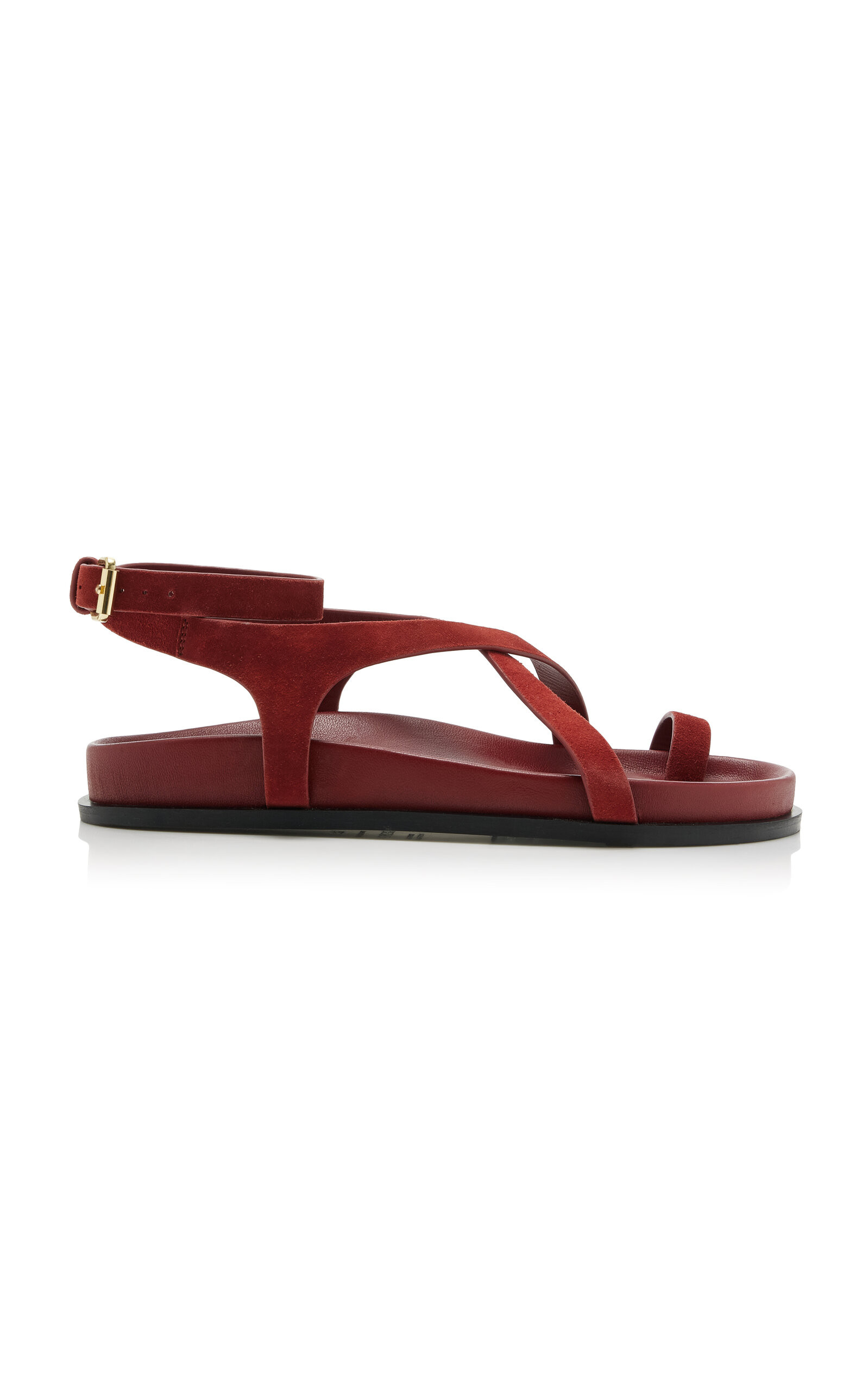 Jalen Slim Suede Sandals | Moda Operandi (Global)
