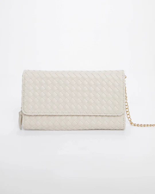 Wallis Woven Faux Leather Crossbody Bag | VICI