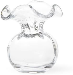Vietri Hibiscus Glass Clear Bud Vase | Amazon (US)